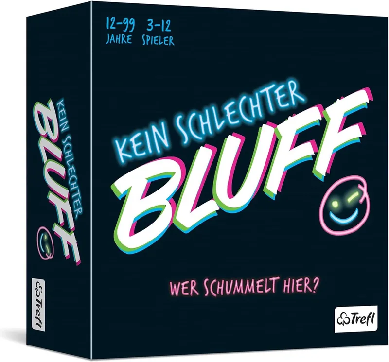 Merkloos Bluffspel - Kaartspel voor Feestjes, vanaf 12 jaar from Trefl – box