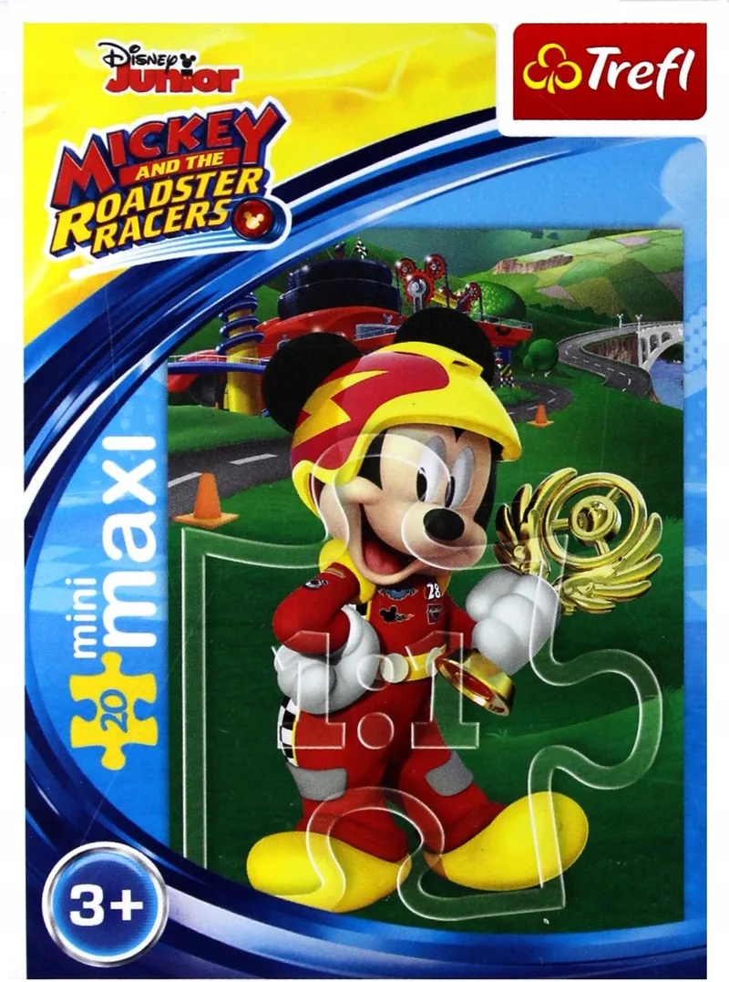 MiniMaxi Puzzel 20 Stuk - Off-Road Race 4 van Trefl – doos
