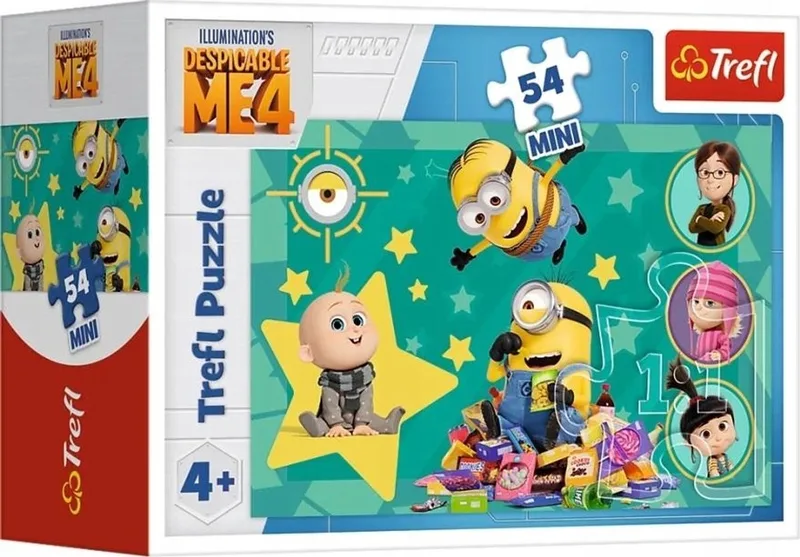 Minions Mini Puzzel 54 Stukjes - Leuk voor Kinderen from Trefl, Multicolour edition – box