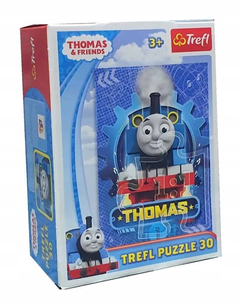 Minipuzzel 30 stukjes - Tomek en vrienden de Trefl, édition Multi-coloured – boîte