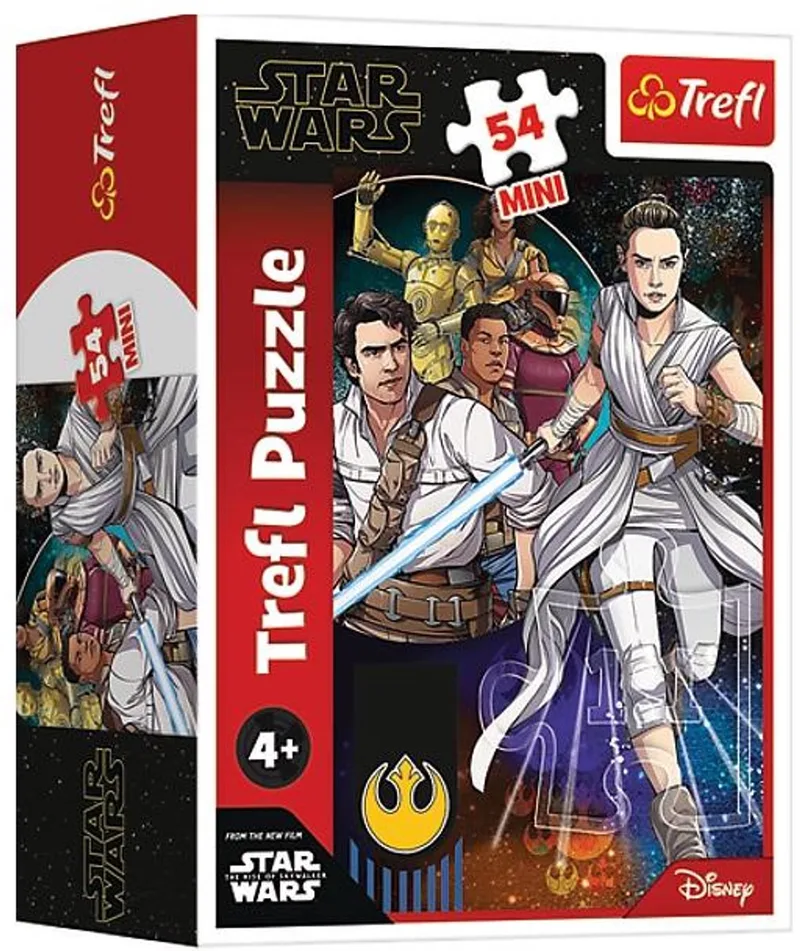 Minipuzzel 54 Stukjes - Star Wars Kracht van Trefl – doos