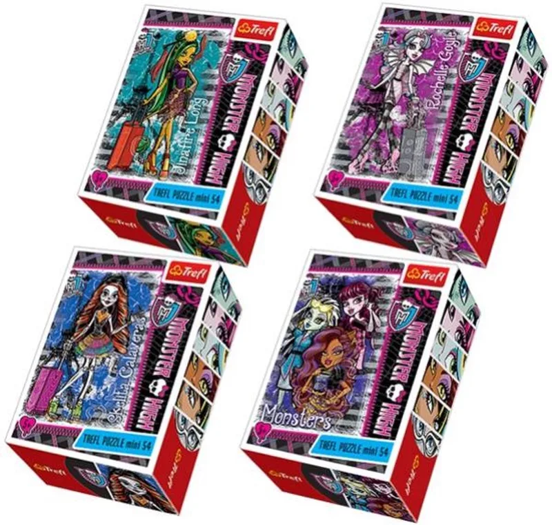 Monster High 54-delige Puzzel voor Kinderen vanaf 5 jaar fra Trefl – æske
