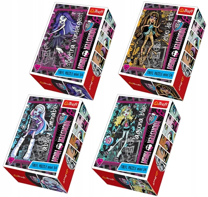 Monster High Minipuzzel - 54 stukjes de Trefl – boîte