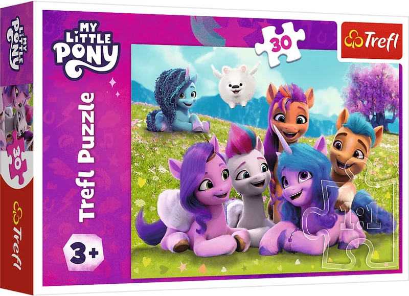 My Little Pony Legpuzzel - 30 stukjes - Vanaf 3 jaar de Trefl, édition Multicolore – boîte