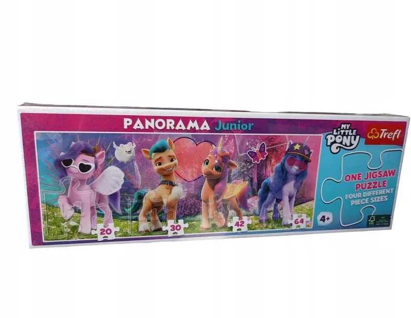 My Little Pony Panoramapuzzel 156 Stukjes - 66x23,7cm from Trefl – box