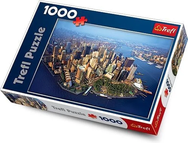 New York puzzel - 1000 stukjes van Trefl, editie New York City – doos