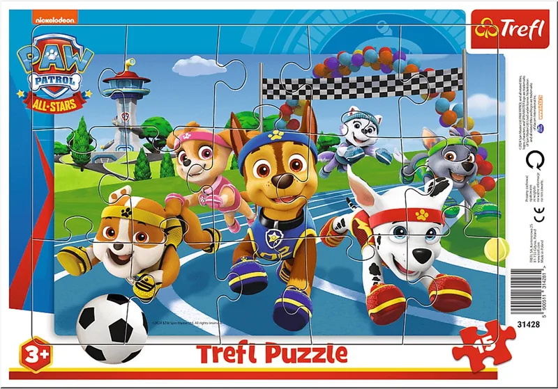 PAW Patrol Legpuzzel - 15 stukjes - Vanaf 3 jaar from Trefl, Multicolour edition – box