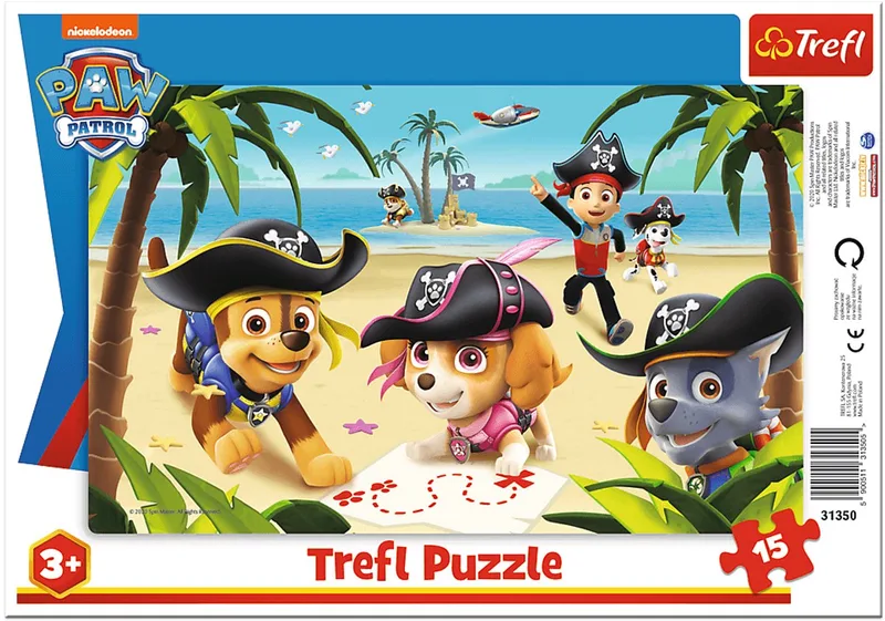PAW Patrol Legpuzzel - 15 stukjes - Vanaf 3 jaar van Trefl, editie Meerkleurig – doos