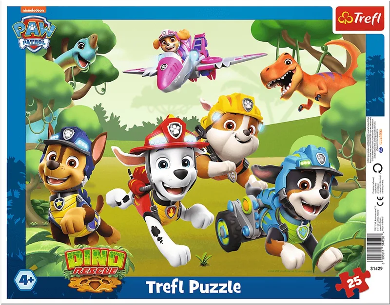 PAW Patrol Legpuzzel - 25 stukjes - Vanaf 3 jaar van Trefl, editie Meerkleurig – doos