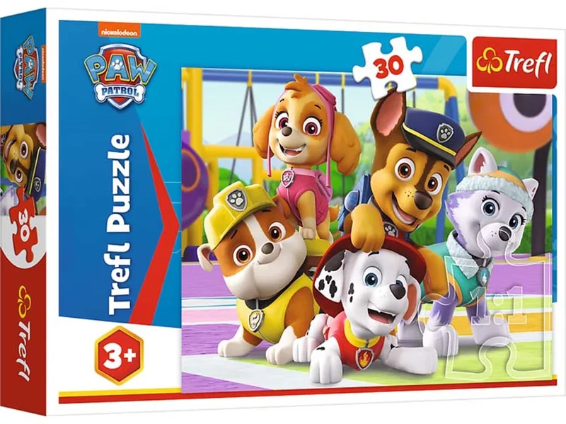 Paw Patrol legpuzzel 30 stukjes - Cartoon kinderspeelgoed. from Trefl, Multicolour edition – box