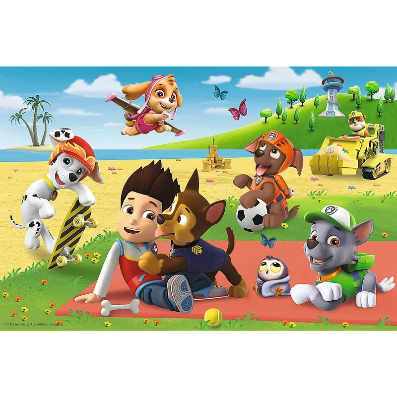 PAW Patrol Maxi Legpuzzel - 24 stukjes - Vanaf 3 jaar de Trefl, édition Multicolore – boîte 3 sur 3