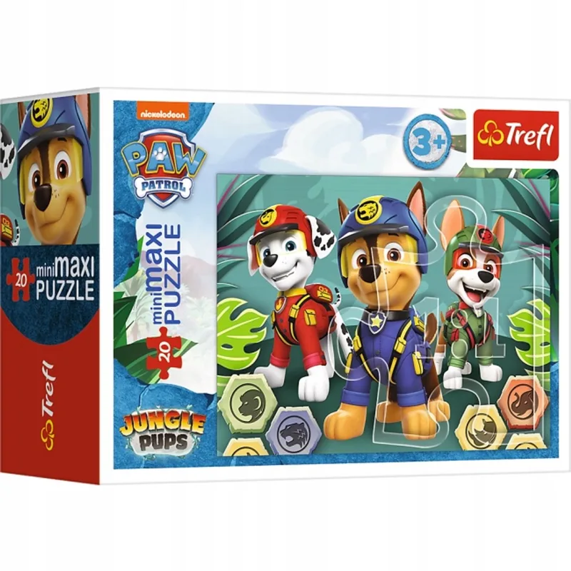 Paw Patrol Minimaxi Puzzel 20 Stukken (4+ Jaar) from Trefl – box