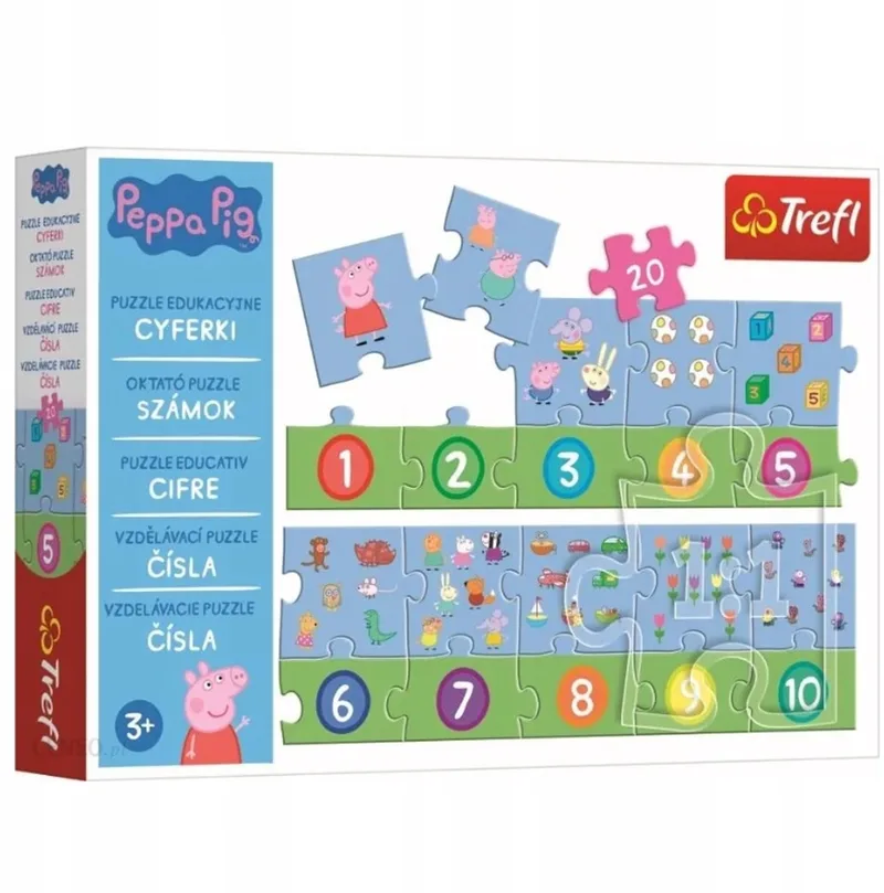 Peppa Pig Educatieve Puzzel 20 Stukjes from Trefl – box