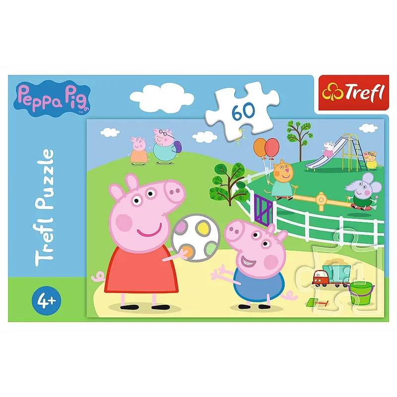 Peppa Pig Plezier met Vrienden Legpuzzel - 60 stukjes - Vanaf 4 jaar from Trefl, Multicolour edition – box 2 of 2