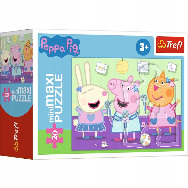 Peppa Pig puzzel 20 stukjes from Trefl, Multicolour edition – box