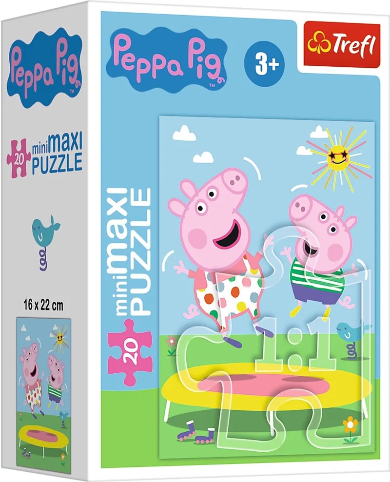 Peppa Pig puzzel 20 stukjes from Trefl, Pink edition – box
