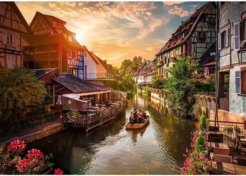 Photo Odyssey - Legpuzzel - 1000 Stukken - Colmar, Frankrijk - FSC-gecertificeerd - Premium Plus Kwaliteit van Trefl, editie Meerkleurig – doos