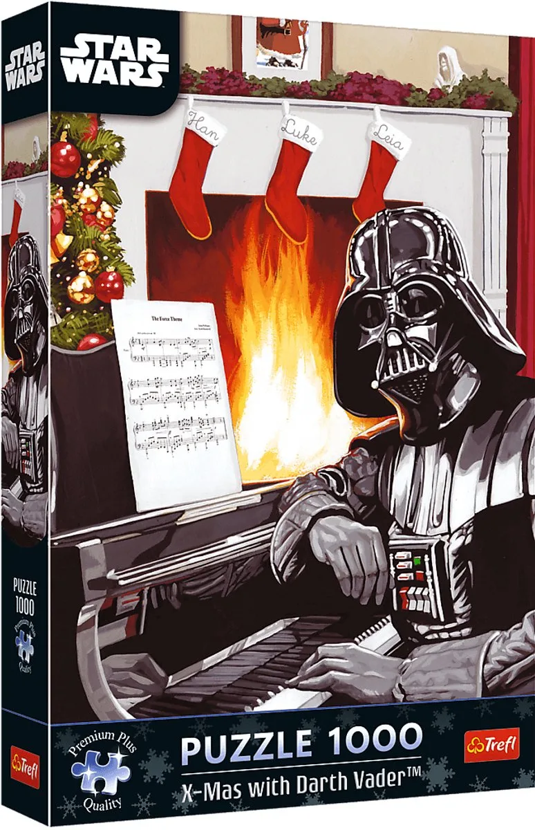 Premium Plus Quality Star Wars 1000, 1000 stuk(s), Televisie/films de Trefl, édition Multi-coloured – boîte