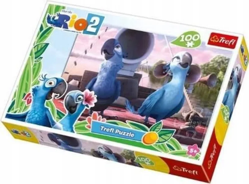 Puzzel 100 Stuk - Rio 2 - 5 Jaar+ de Trefl – boîte