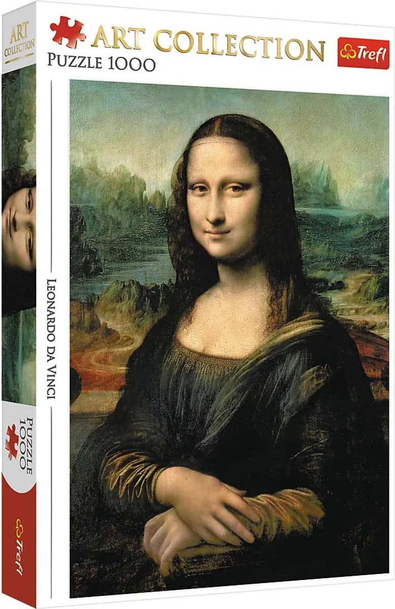 puzzel - 1000 stukjes fra Trefl, Da Vinci Art Collection-udgave – æske