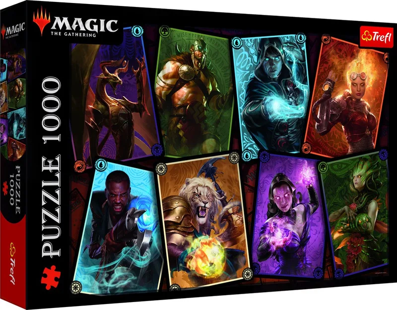 puzzel 1000 stukjes Magic: The Gathering legpuzzel. from Trefl, Multicolour edition – box