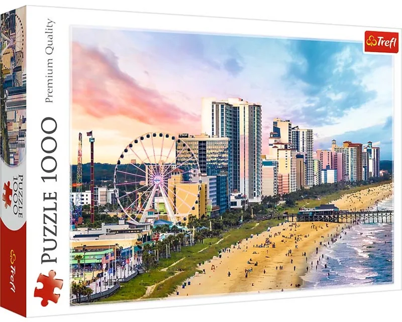 puzzel - 1000 stukjes - Myrtle Beach South Carolina USA landschap. de Trefl, édition Multicolore – boîte
