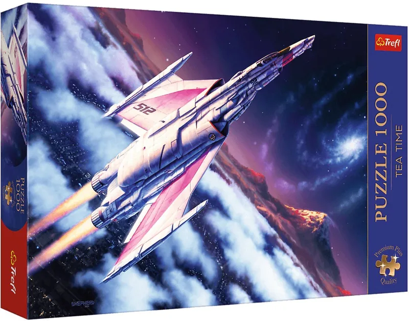 puzzel 1000 stukjes - Premium Plus Flight into space. de Trefl, édition Multicolore – boîte