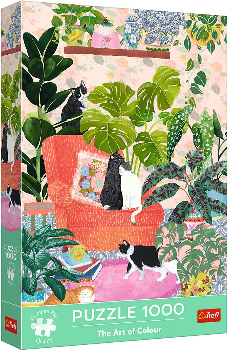 puzzel 1000 stukjes - Premium Plus Home Sweet Home modern FSC. from Trefl, Multicolour edition – box