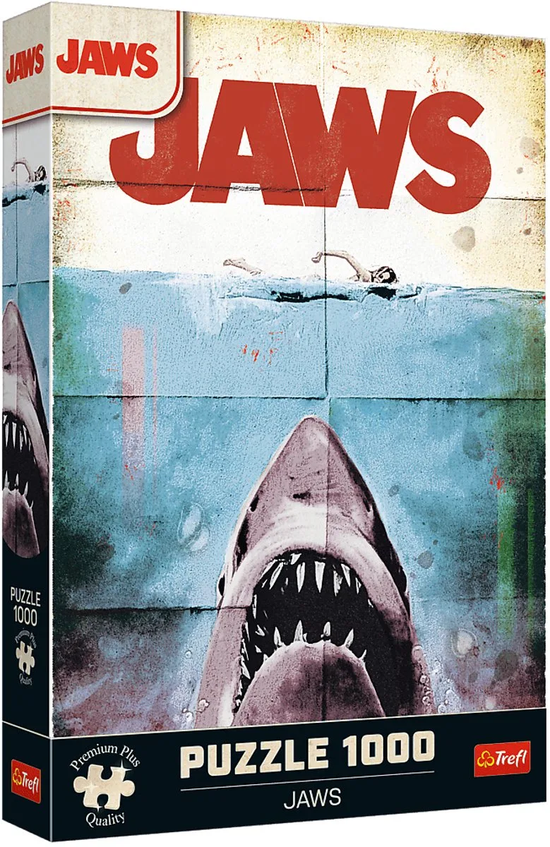 puzzel 1000 stukjes Premium Plus Jaws - FSC karton. van Trefl, editie Meerkleurig – doos
