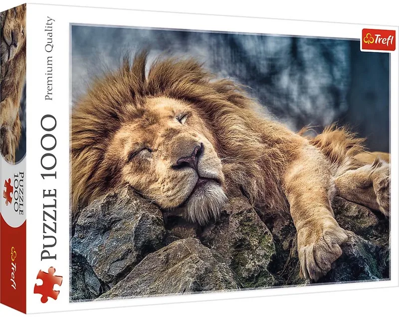 puzzel - 1000 stukjes de Trefl, édition Slapende Leeuw – boîte