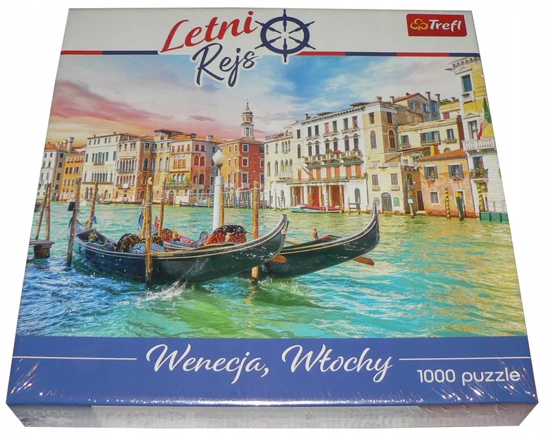 Puzzel 1000 Stukken - Zomerse Reis - Venetië, Italië van Trefl – doos