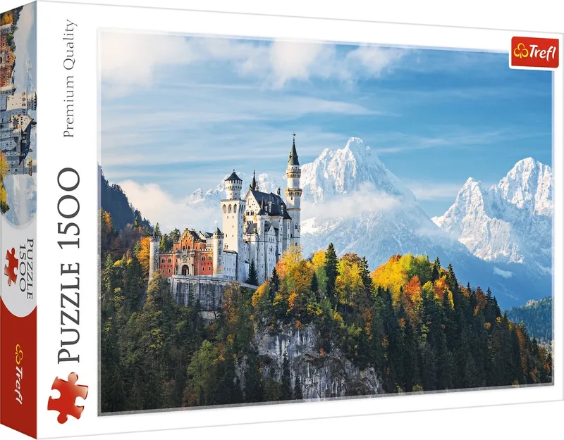 puzzel - 1500 stukjes von Trefl, Ausgabe Beierse Alpen – Schachtel