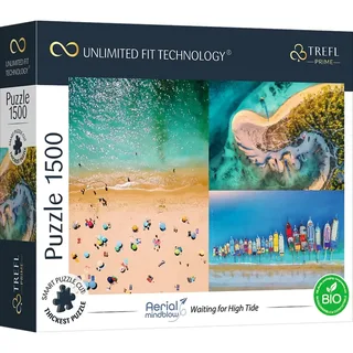 puzzel 1500 stukjes strand zee FSC gecertificeerd. from Trefl, Multicolour edition – box 2 of 2