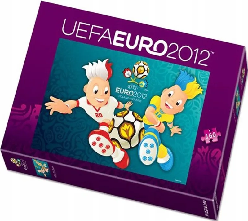 Puzzel 160 Stukken UEFA EURO 2012 Slavek & Slavko van Trefl – doos