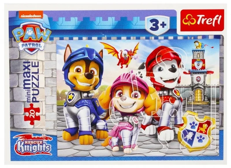 Puzzel 20-delige miniMaxi Psi Patrol 3 TREFL - Puzzel van 20 stukken de Trefl – boîte