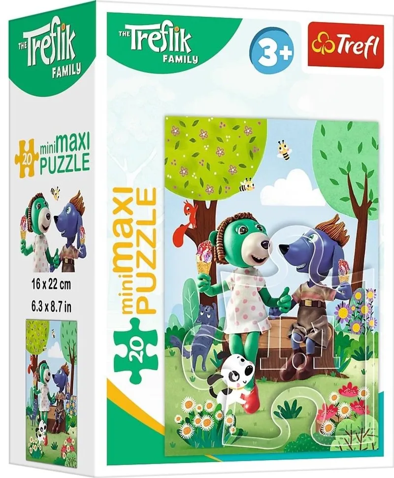 Puzzel 20 miniMaxi Dag Treflików 1 TREFL - Puzzel 20 elementen van Trefl – doos