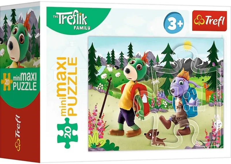Puzzel 20 miniMaxi Dzień Treflików 4 TREFL - Puzzel met 20 stukken van Trefl, editie Meerkleurig – doos