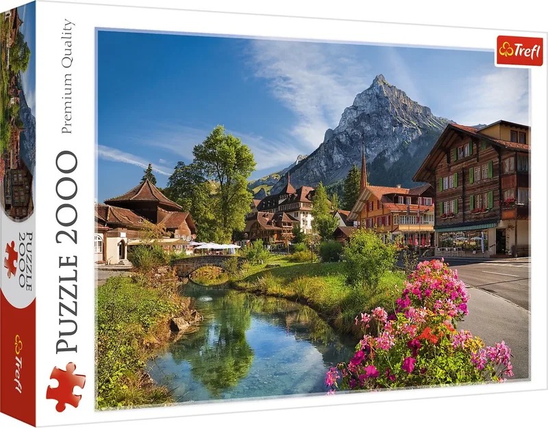 puzzel - 2000 stukjes from Trefl, Alpen in de zomer edition – box