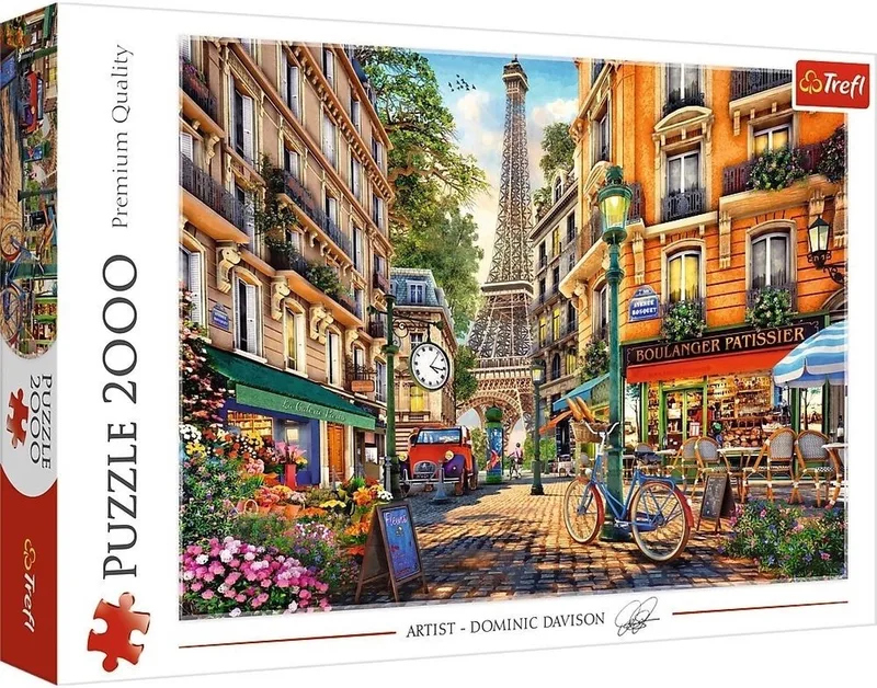 puzzel - 2000 stukjes de Trefl, édition Middag in Parijs – boîte