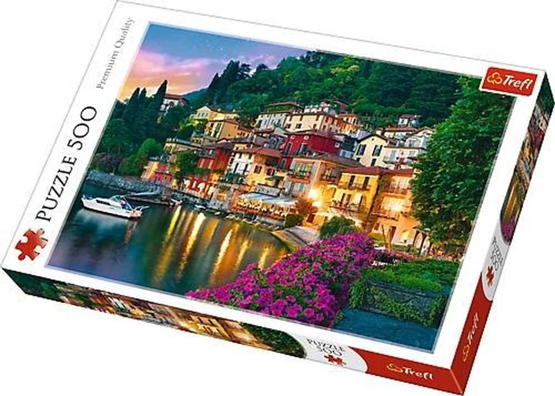 puzzel - 500 stukjes de Trefl, édition Corno Meer Italië – boîte