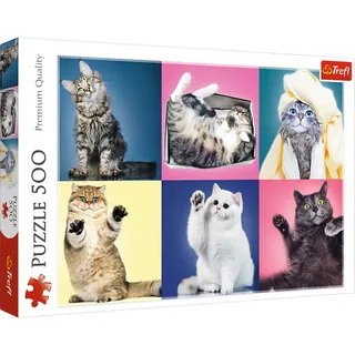 puzzel - 500 stukjes von Trefl, Ausgabe Katjes – Schachtel 2 von 2