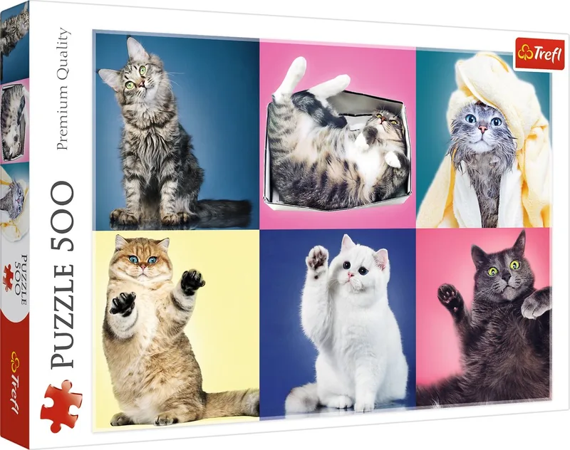 puzzel - 500 stukjes de Trefl, édition Katjes – boîte