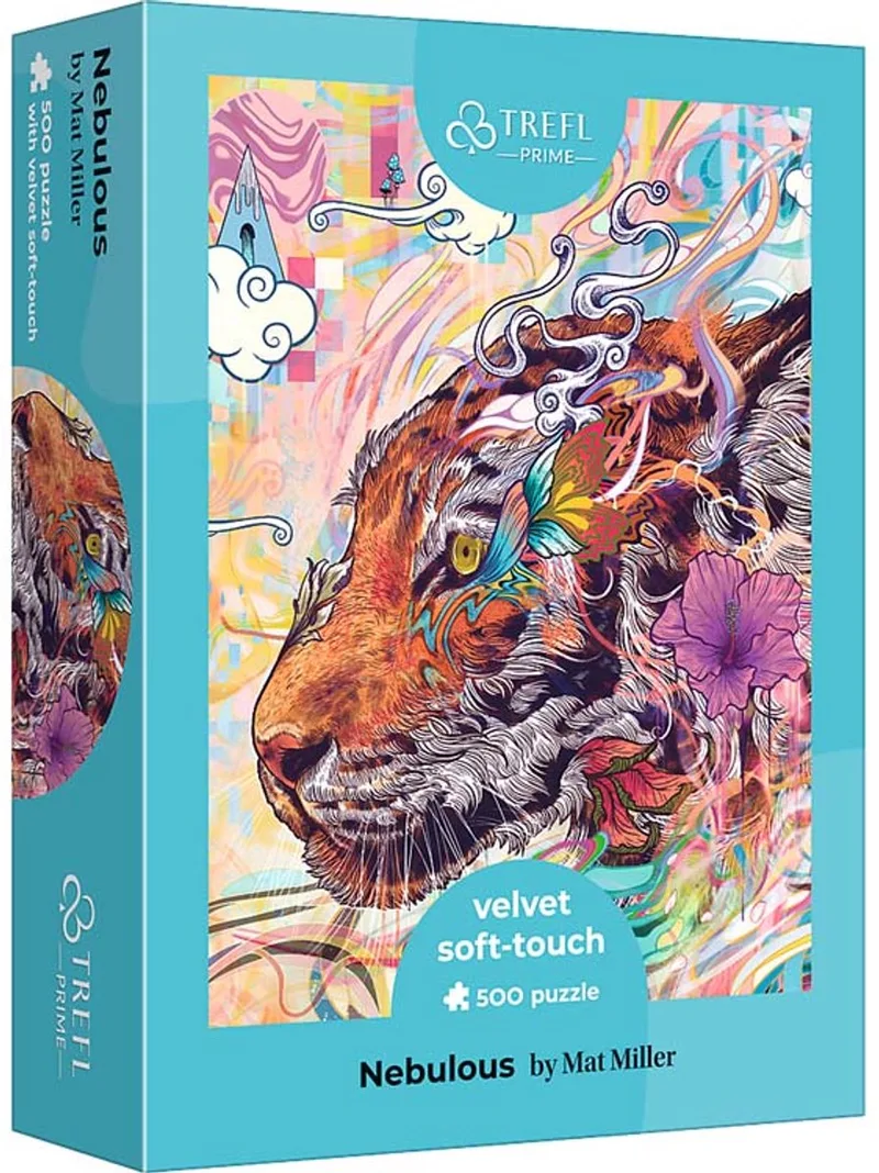 puzzel 500 stukjes Nebulous FSC Mix 70% duurzaam karton. from Trefl, Multicolour edition – box