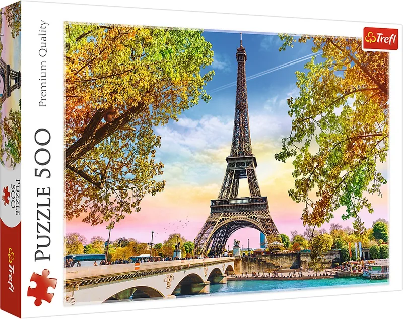 puzzel - 500 stukjes from Trefl, Romantisch Parijs edition – box