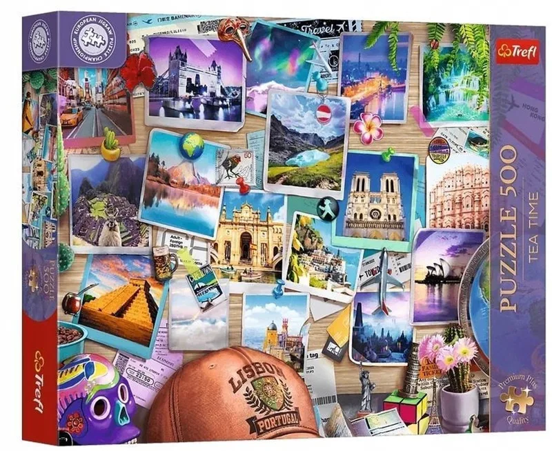 Puzzel 500 Stukken: Thee Tijdreisherinnering van Trefl – doos