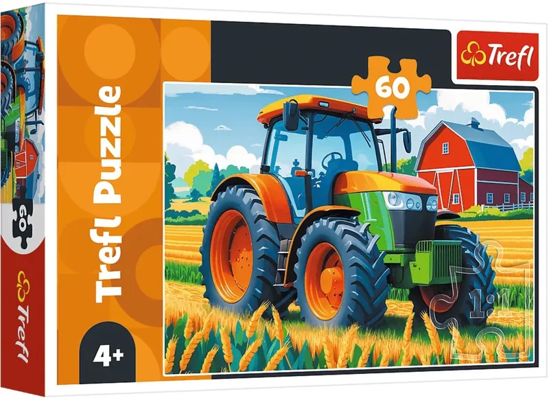 Puzzel 60 - Boerenvoertuig Trefl 16492 from Trefl, Multicolour edition – box