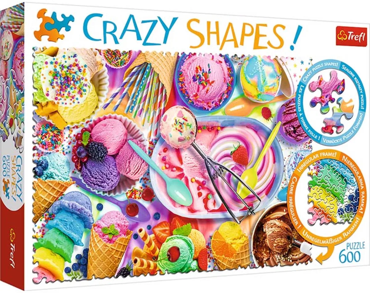 puzzel 600 stukjes - Sweet dream legpuzzel voor kinderen. de Trefl, édition Multicolore – boîte