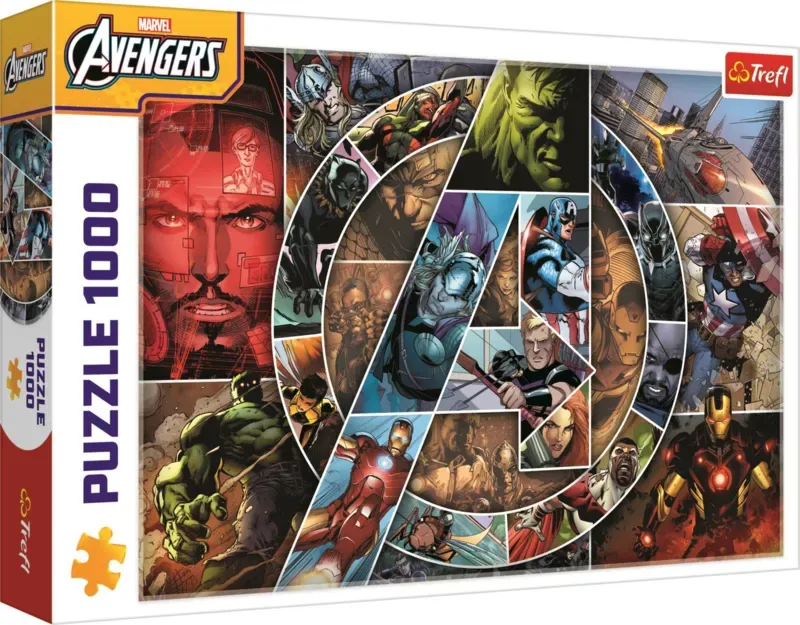 puzzel Avengers - 1000 stukjes Marvel superhelden. from Trefl, Multicolour edition – box 2 of 2