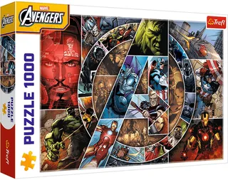 puzzel Avengers - 1000 stukjes Marvel superhelden. from Trefl, Multicolour edition – box 1 of 2