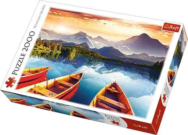 puzzel Crystal Lake - 2000 stukjes legpuzzel voor volwassenen. van Trefl, editie Meerkleurig – doos